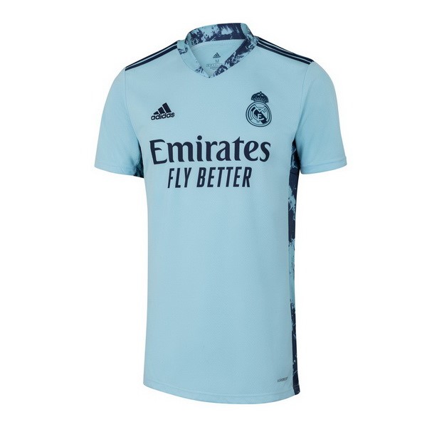 Camiseta Real Madrid Replica Primera Ropa Portero 2020/21 Azul